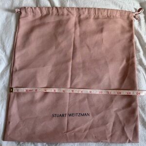 Stuart Weitzman Blush Pink Dust Bag